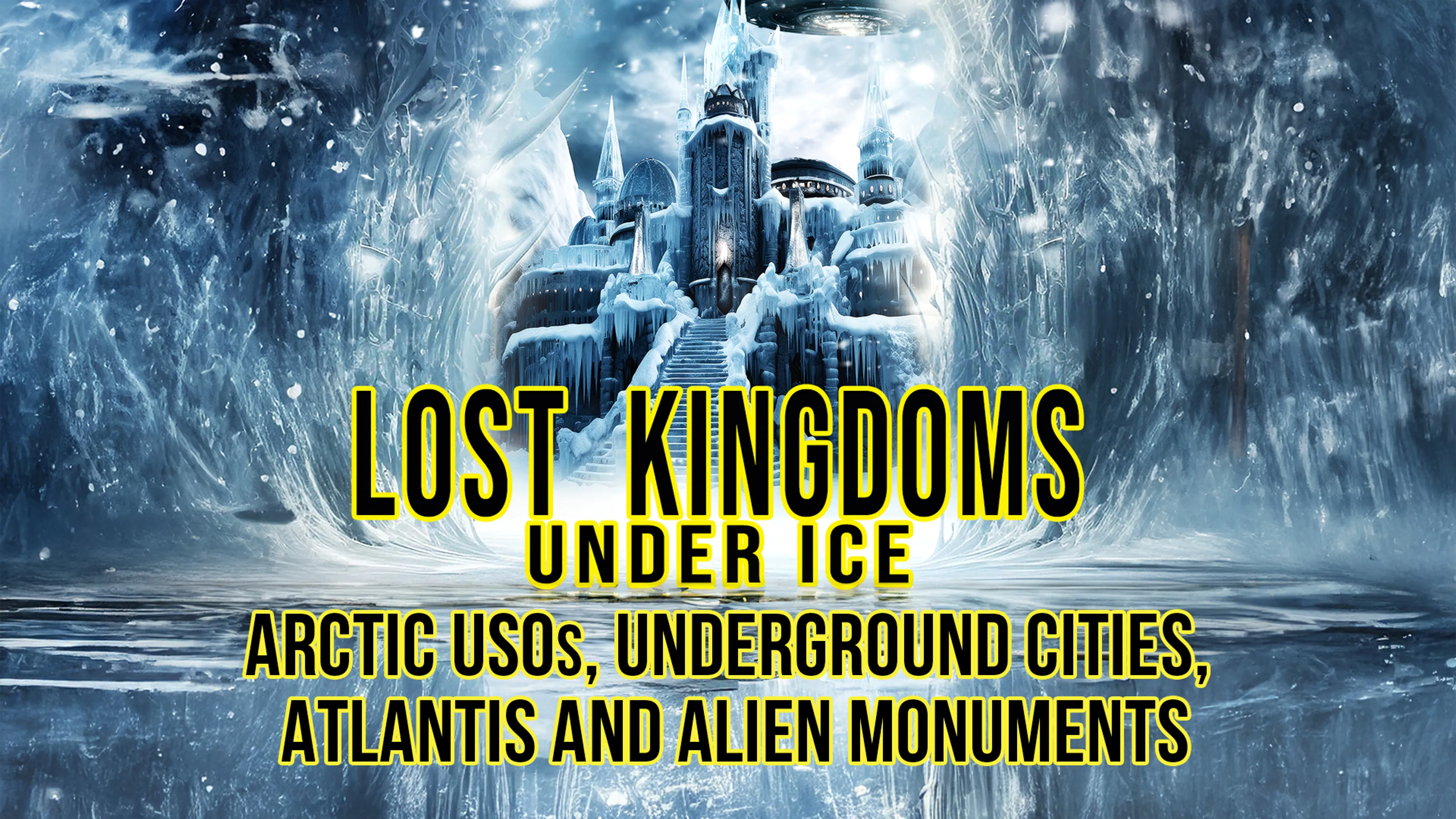 Lost Kingdoms Under Ice: Arctic USOs, Underground Cities, Atlantis and Alien Monuments poster